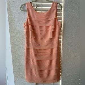 Gianni Bini tiered coral dress